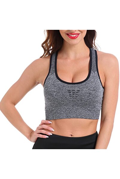 RUBIK Sports Bra Seamless High Impact Racerback Shockproof for Yoga Gym Training Running Workout Fitness