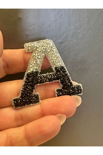 Gönülden Tasarım حرف A يلتصق بالحديد، شعار أرما 5×5 سم