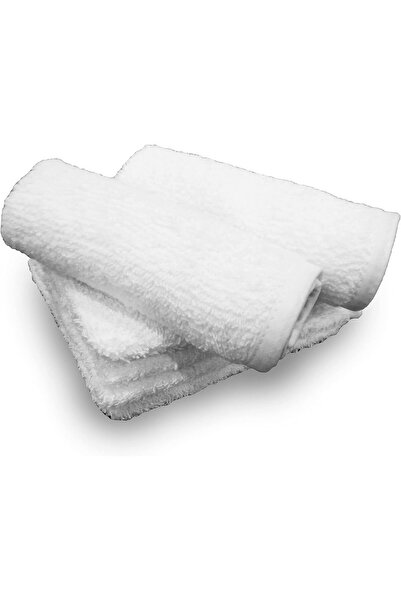 Hotel Linen Klub Deyarco Princess Luxury Pack of 6 Anti-Microbial White Face Towels 30 x 30 cm