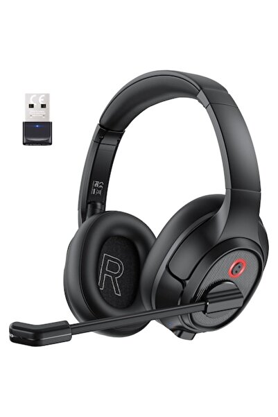 Eksa Ασύρματα ακουστικά Bluetooth H6 με AI ENC, USB Dongle, ακύρωση θορύβου, ...