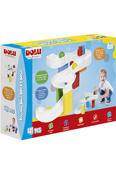 Dolu Construction game - Marble maze (41 pieces)