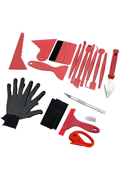 BeiLan Kit profesional pentru folie pentru geamuri, folie pentru faruri și fo...