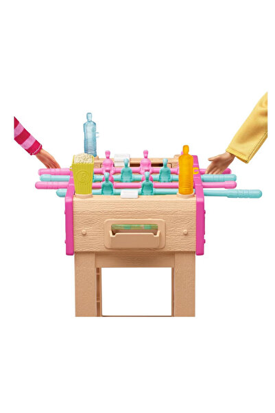 Barbie Playset - Soccer Table with Accessories