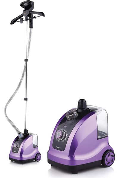 İMPEX GSM 6010 Garment Steamer 1950W, 1.3L Tank, Temperature Control, Roll Wh...