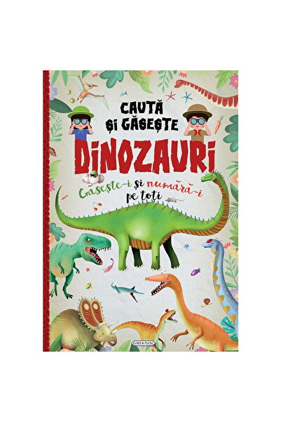 GIRASOL Cauta si gaseste dinozauri - Gaseste-i si numara-i pe toti