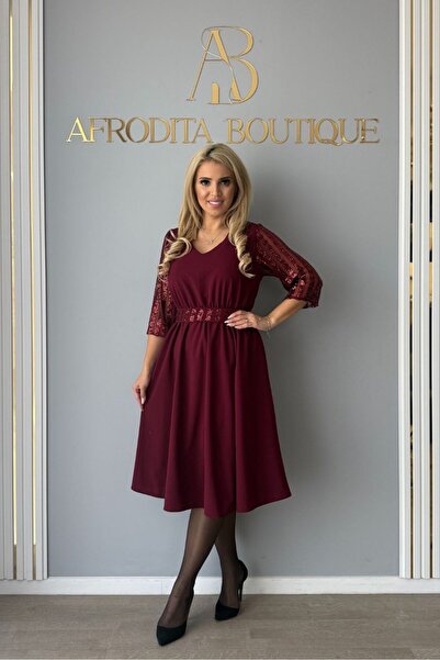 Afrodita Boutique Rebeca shiny dress