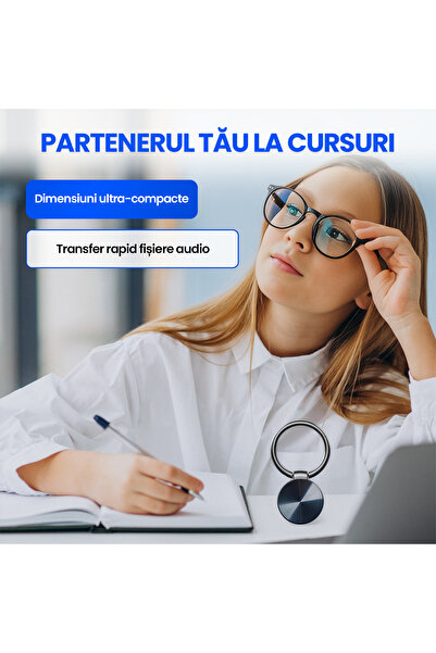 OEM Voice Activated Keychain Camouflaged Voice Recorder, 40h IP44, Noise Reduction, Auto Save