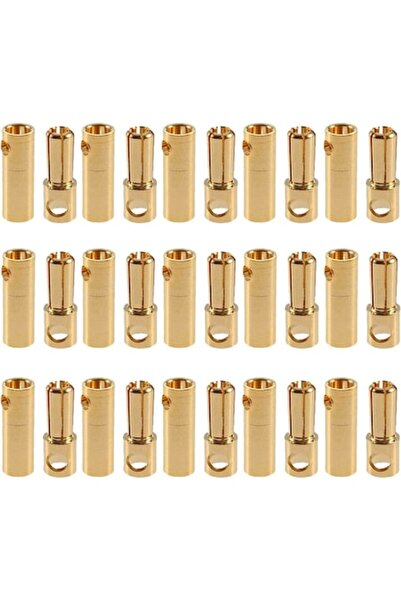 GTIWUNG Set de 15 conectori banană placați cu aur de 5,5 mm, mascul-femelă, pentru ESC RC și baterii