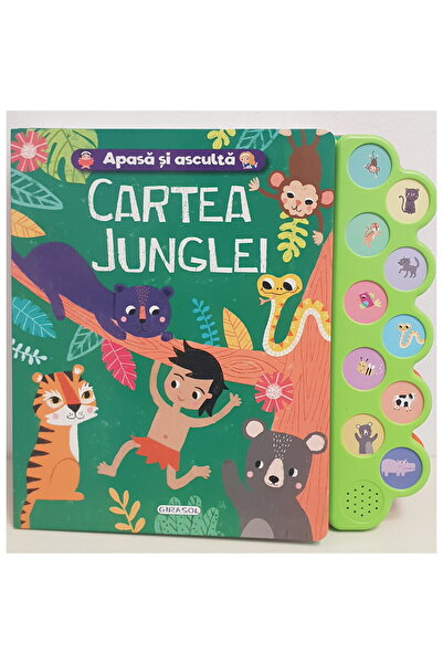 GIRASOL Πατήστε και ακούστε την ιστορία - Το Βιβλίο της Ζούγκλας