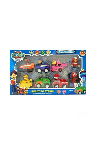 Virtual Trend Set of 7 Virtual Trend® figures, Paw Patrol cars