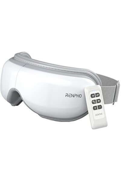 RENPHO Eye Massager with Remote, Heat Function, Bluetooth Music, Rechargeable Goggles