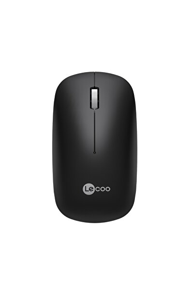 Lecoo WS214 1200DPI Optik 3 Tuşlu Sağ ve Sol Elle Kullanıma Uygun Kablosuz Mouse Siyah