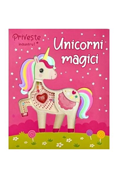 Editura Flamingo Junior Unicorni magici. Priveste inauntru