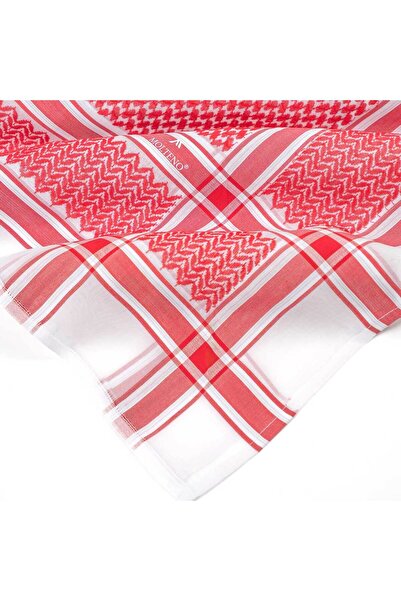 MOLTENO Men's red Meltino shemagh, size