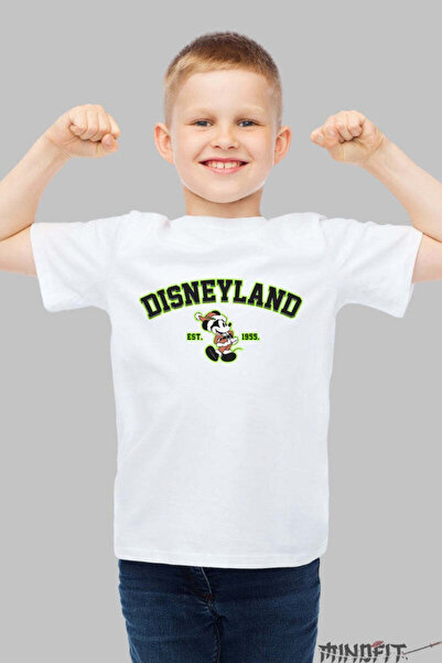 GILDAN Tricou Copii Disneyland Vintage Goofy In Stil Retro Baiat