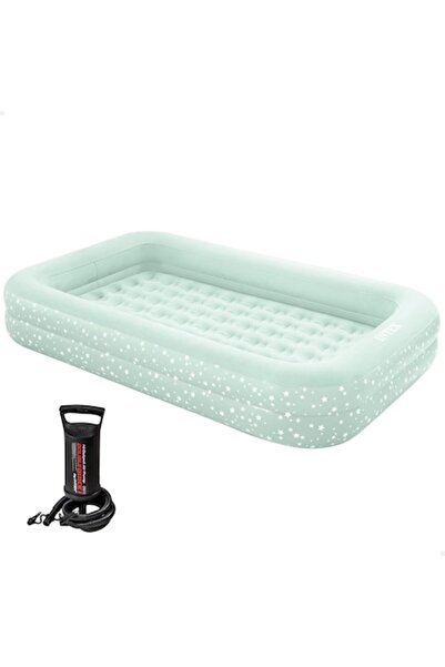 Intex Inflatable children's travel bed, 168 x 107 x 25 cm, manual pump included, blue