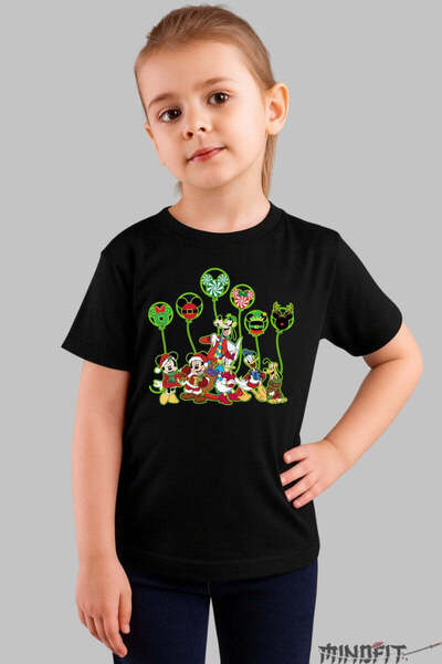 GILDAN Χριστουγεννιάτικο μπλουζάκι για παιδιά με σχέδιο  "Χαρούμενη Ομάδα " κ...