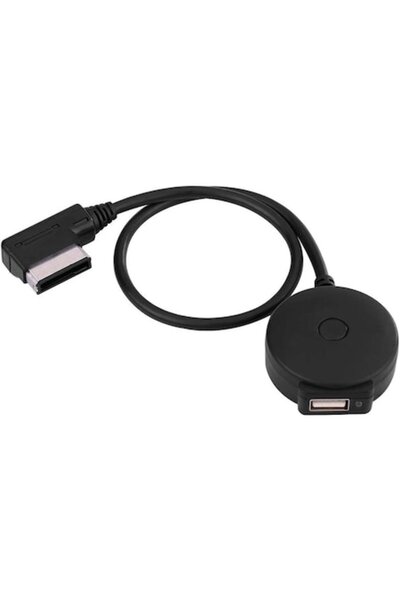 Aramox Adaptor Bluetooth AMI MDI cu USB, compatibil cu Audi A1/A3/A4L/S5/A8/A6L/Q3/Q5/Q7 și VW Tiguan/