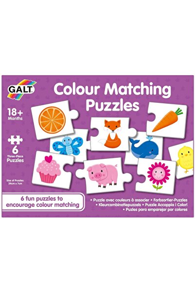 Galt Set de 6 puzzle-uri - Lumea culorilor