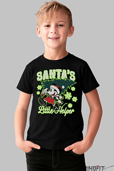 GILDAN Tricou De Craciun Copii Santa S Little Helper Baiat