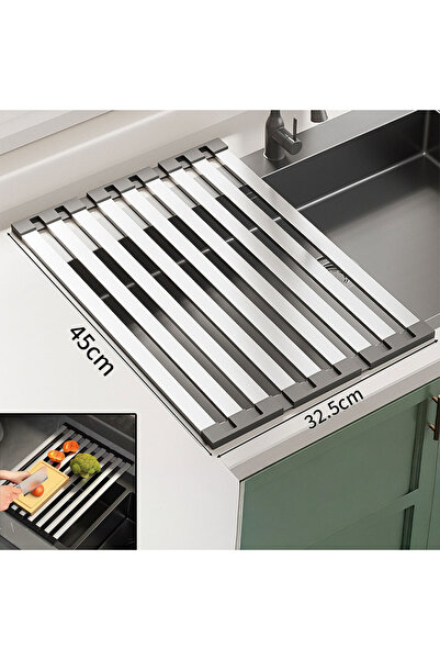 Generic Foldable Drain Rack for Kitchen Dishware 45*32.5