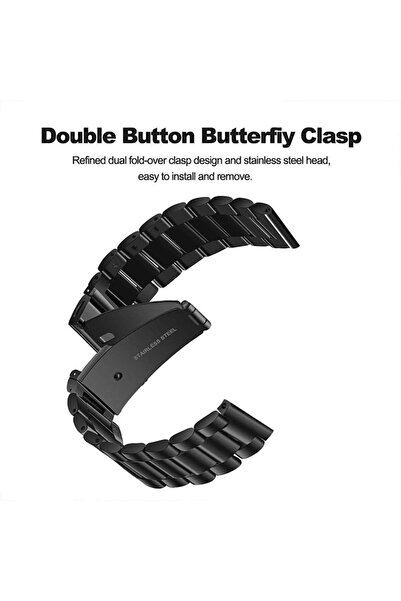 O Ozone (Pack of 2) Metal Band For CMF by Nothing Watch Pro/Watch Pro 2 Watchband Bracelet - Multicolor