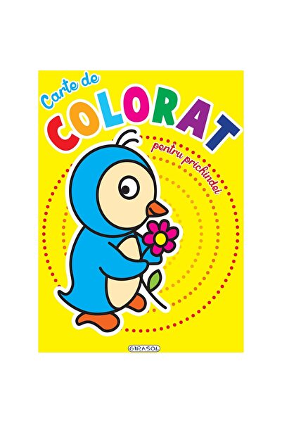 GIRASOL Carte de colorat pentru prichindei