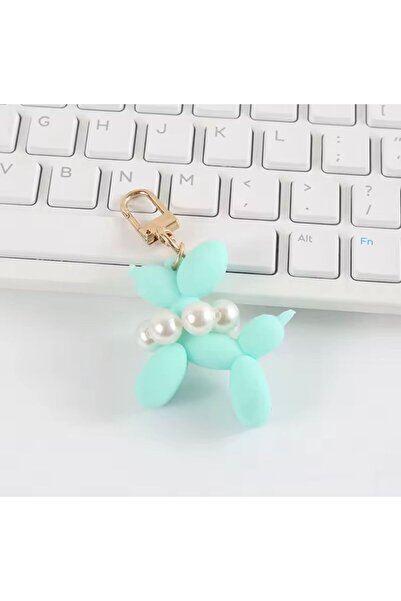 Purple Adv Balloon Dog Design Keychain Key Chain