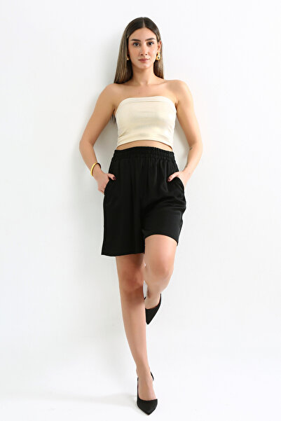 PALMMAMA Sparkly Gold Strapless Bustier Bodysuit