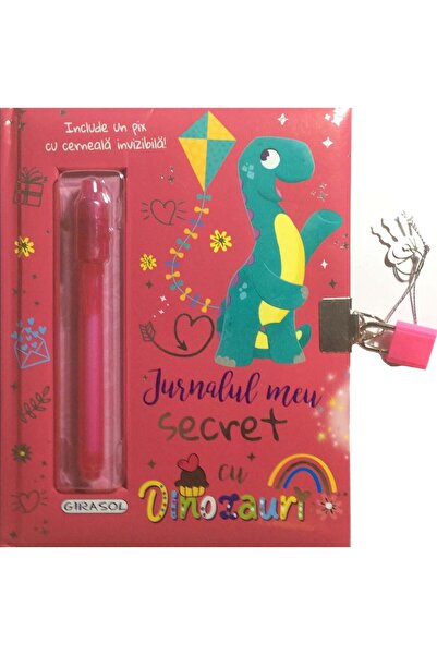 Editura Girasol Jurnalul meu secret cu Dinozauri