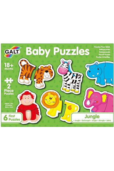 Galt Baby Puzzle: Animale din jungla (2 piese)