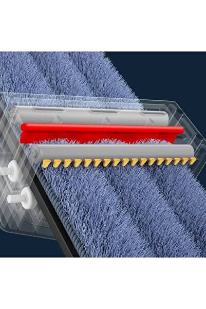 NKX Adjustable Flat Mop with Extra-Wide Head and Long Handle – 128CM Length