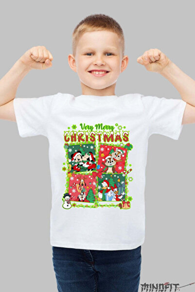 GILDAN Tricou De Craciun Copii Personaje Clasice In Sarbatoare Baiat