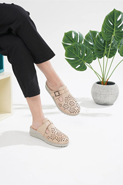 Cozi company Orthopedic Leather Sabo Slippers Are Suitable for Heel Spurs and Bone Protrusions