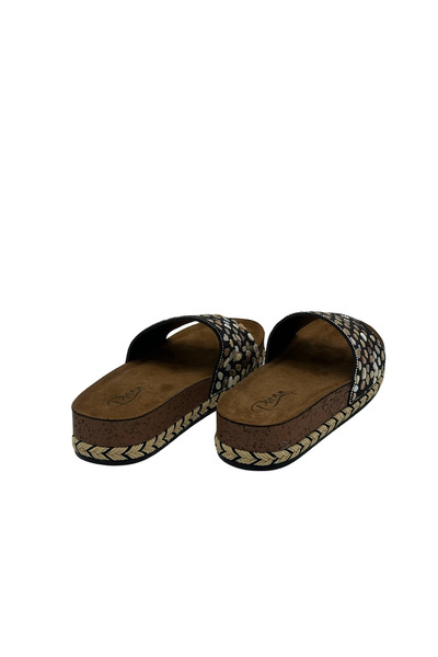 Pienn Daily Slippers with Stone Box Black