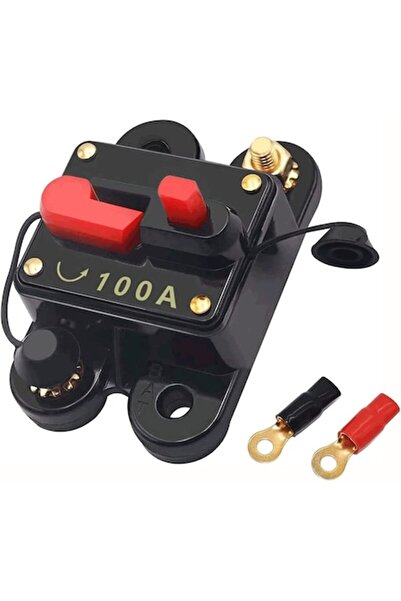 FROGBRO Întrerupător automat 12-84V, întrerupător de circuit 100A cu siguranț...