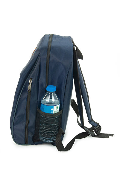 ihvan online Hajj Umrah Travel Bag, Waterproof, Fully Lined Daily Bag with Compartments, Navy Blue