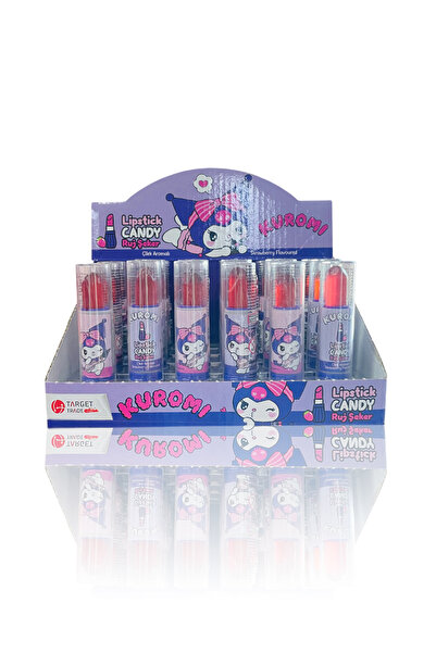 Target أحمر شفاه كورومي بنكهة الفواكه 6 جرام، عبوة من 24 قطعة