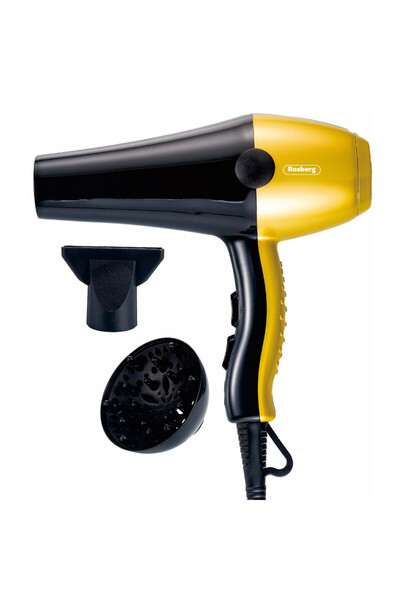 rosberg Uscător de păr cu difuzor R51100SD, 2000W, 3 setări de temperatură, 2...