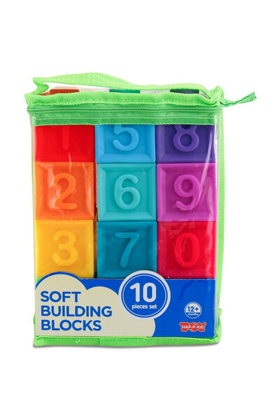 Little Learner Set 10 cuburi senzoriale moi