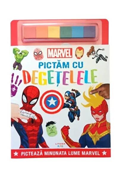 Editura Litera Marvel. Finger painting, Marvel