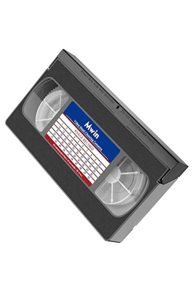 Reshow Κασέτα καθαρισμού VHS για συσκευές αναπαραγωγής VHS/VCR, επαναχρησιμοποιούμενη ταινία στεγνού καθαρισμού (χωρίς υγρό)