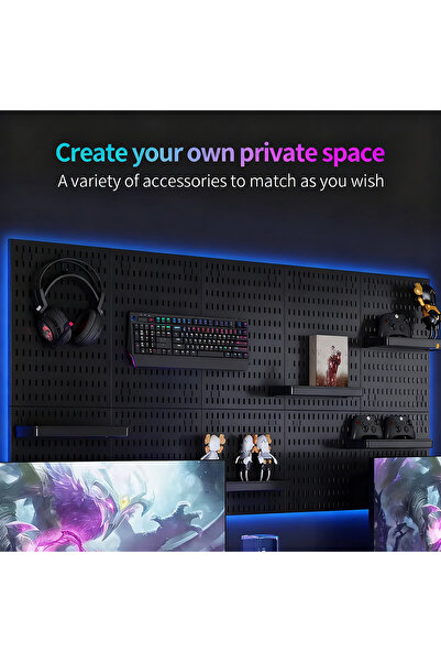 YESMAX مجموعة لوحة التعليق المثبتة على الحائط، لوحة تعليق، لوحات تعليق وملحقاتها، وحدات تعليق