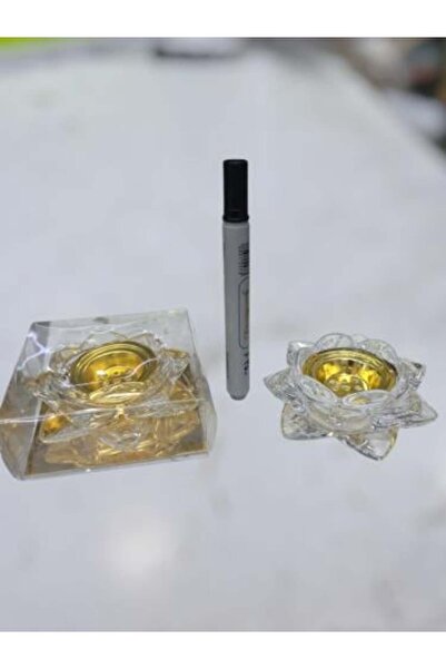 South house مبخرة كرستال شكل وردة عدد 12 حبة