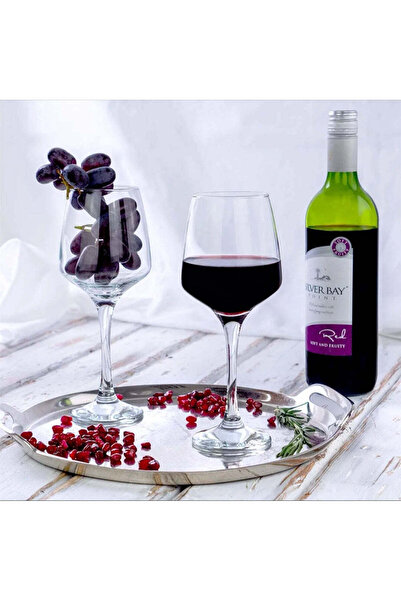 dealshopromania Set de 6 pahare de vin cu picior Set de pahare de vin KING de...