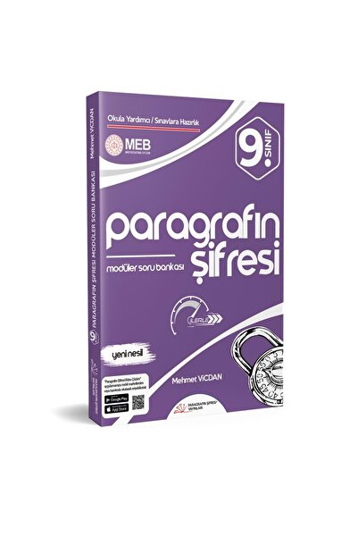 Paragrafın Şifresi Yayınları 9. SINIF PARAGRAFIN ŞİFRESİ
