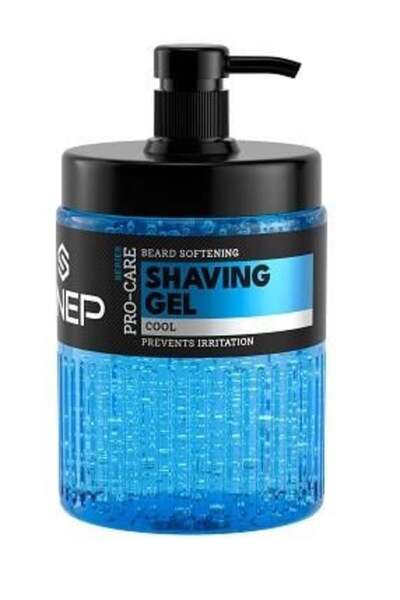 Sinep Shaving Gel Cool 1000 ml - Barber-Grade Cool Finish Shave Gel
