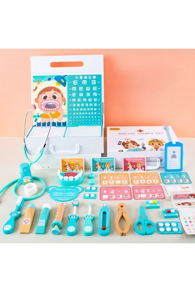 OEM Set de Jucarie Doctor Stomatolog pentru Copii, Trusa Medicala Educativa