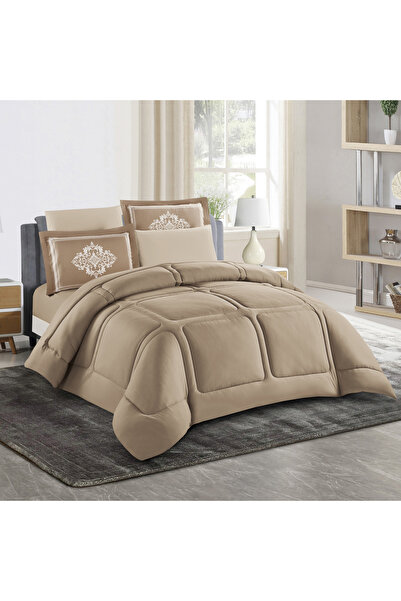 unique home collection Unique Home 6-Piece Microfibre King Comforter Set - 260x240 cms