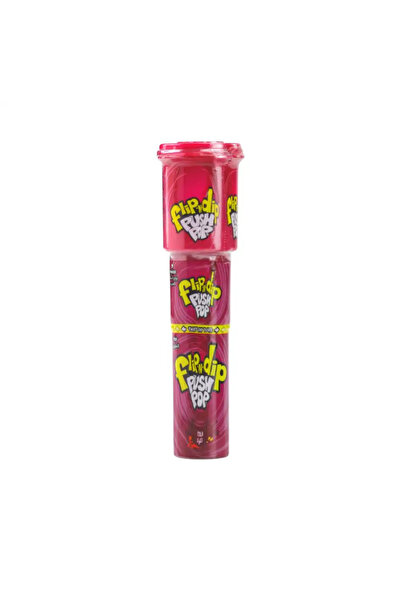 Bazooka Flip N Dip Push Pop Strawberry Candy Stick- 25 gm Pack of 2